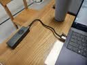 奥睿科（ORICO）M.2 NVMe固态硬盘盒20Gbps USB3.2 内置风扇散热适用苹果手机笔记本外接SSD移动硬盘盒 M2PVC3-G20 实拍图