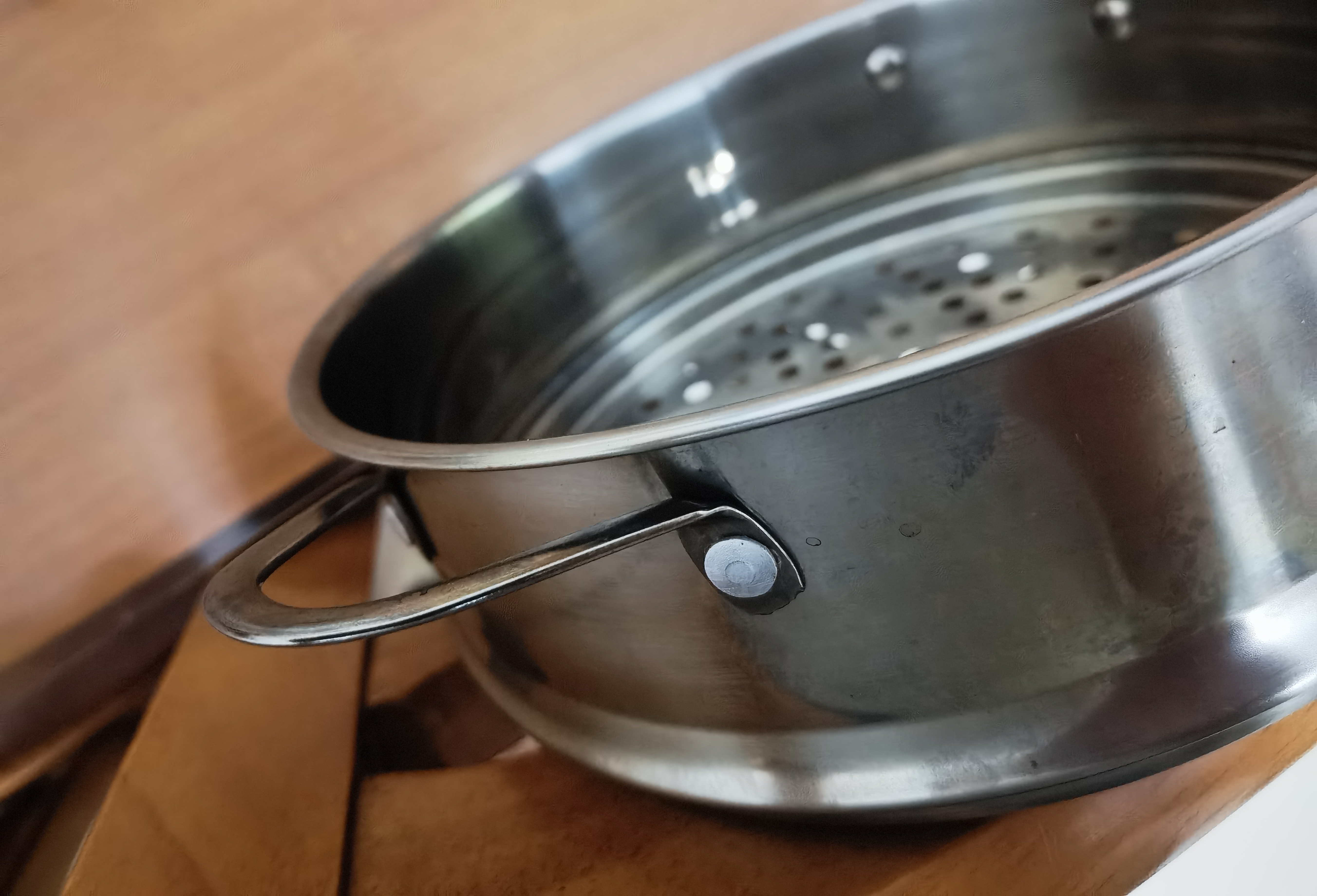 onlycook304不锈钢蒸笼 蒸屉蒸架蒸盘蒸格 182022cm食品级蒸锅屉-20cm 实拍图