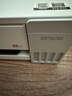 爱普生（EPSON）【6代新品】L1358 墨仓式A4彩色无线单功能家用打印机 家用/办公 AI学习打印机（微信/远程打印） 实拍图