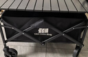 探险者（TAN XIAN ZHE）露营车儿童可躺户外推车野餐车露营装备折叠露营推车营地车买菜车 160L 曜石黑【实心万向轮+桌板】 实拍图