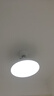 欧普照明（OPPLE）风扇灯吊扇灯24瓦LED照明低噪音餐厅卧室厨房吊灯灯具 冰风白 实拍图