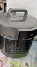 美的（Midea）【价保618】饺子王电压力锅6L家用电锅全自动智能预约饭煲无水焗双胆开盖火锅高压锅MY-E6910 实拍图