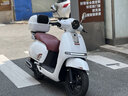 五羊（WUYANG）F150新款150cc复古两轮踏板摩托车国四电喷可上牌家用通勤代步 五羊白 实拍图