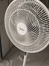 美的（Midea）【飓风节能】七叶柔风立式电风扇/家用轻音落地扇/台式小型风扇/大风力遥控定时摇头风扇 SAH35BSJ 实拍图