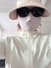 蕉下（beneunder）防晒衣女外套凉感修身短款辣妹防紫外线女AL119浅咖灰XL 实拍图