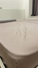 MIDO HOUSE铭都100支纯棉床笠全棉床罩床垫保护套隔脏垫床盖1.8x2米烟灰紫 实拍图
