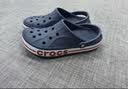卡骆驰（CROCS）贝雅卡骆班洞洞鞋|205089 深蓝/辣椒红-4CC   37 /38(230mm)   实拍图