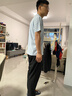 京东京造夏季运动短袖男士t恤polo衫男跑步健身户外速干衣服 浅灰色3.0 XL 实拍图