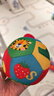 费雪（Fisher-Price）甩甩摇铃球 新生儿布艺球婴幼儿手抓球儿童玩具球生日礼物礼品 实拍图