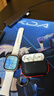 Apple/苹果 Watch S11 智能手表GPS款46毫米玫瑰金色铝金属表壳淡桃粉色运动型表带M/L MEVU4CH/B 实拍图