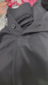 京东京造夏季运动短袖男士t恤polo衫男跑步健身户外速干衣服 黑色 3.0 L 实拍图