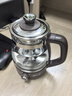 小熊（Bear）煮茶器养生壶蒸汽喷淋式 玻璃加厚黑茶煮茶壶小型迷你办公室蒸茶器全自动泡茶炉电热烧水壶 ZCQ-A10X1 喷淋式煮茶 1L 实拍图