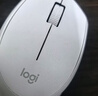 罗技（Logitech）M330 静音鼠标 无线鼠标 办公鼠标 右手鼠标 带无线微型接收器 白色 实拍图