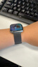 Apple/苹果 Watch S11 智能手表GPS款46毫米深空灰色铝金属表壳黑色运动型表带S/M MEVN4CH/B 实拍图