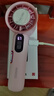 名创优品【首款热销100w+】制冷手持小风扇小型超长续航桌面办公室静音便携式随身降温神器迷你户外电风扇 首发Ultra版【戴森粉】 4800mAh 16°C空调冷风丨双TEC制冷丨100档澎湃冷风 实拍图