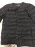 MUJI MUJI 女式轻量羽绒便携式夹克衫羽绒服短款轻薄女款冬季BDC07C1A 深灰色 M (160/84A) 实拍图