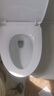 九牧（JOMOO） 马桶家用抗菌一级水效卫生间虹吸式坐便器缓降盖板防臭抽水坐厕 【镇店升级无棱】11370-305坑距 实拍图