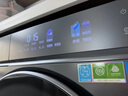海尔（Haier）云溪5.0 【价低全网直播间】AWE 滚筒洗衣机全自动单洗 10公斤大容量 超薄 直驱 XQG100-BLE7AD1U1 实拍图
