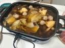 摩飞电器（Morphyrichards）二代升级多功能锅料理锅鸳鸯火锅5升定时预约烤肉涮一体蒸煮炒煎多用途电火锅MR9099 5L 轻奢蓝标配【深锅+牛扒盘+蒸格】 实拍图