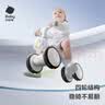 babycare儿童平衡车四轮滑步车玩具宝宝学步车礼盒装1-3岁周岁礼物 罗拉红 实拍图