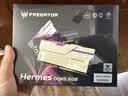 宏碁掠夺者（PREDATOR）48G(24G×2)套装 DDR5 6000频率 台式机内存条 Hermes冰刃系列 RGB灯条(C28) 石耀黑 AI电脑配件 实拍图