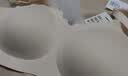 美德乐（Medela）7D线雕承托无痕哺乳文胸孕期防外扩孕妇喂奶内衣聚拢防下垂胸罩 奶油色（国标A类） XL码【40-44码建议】 实拍图