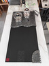 石福记乌金石茶盘家用办公茶台全自动电磁炉烧水一体茶托整块天然石盘 天地 100*50*3cm 单茶盘带电器 实拍图