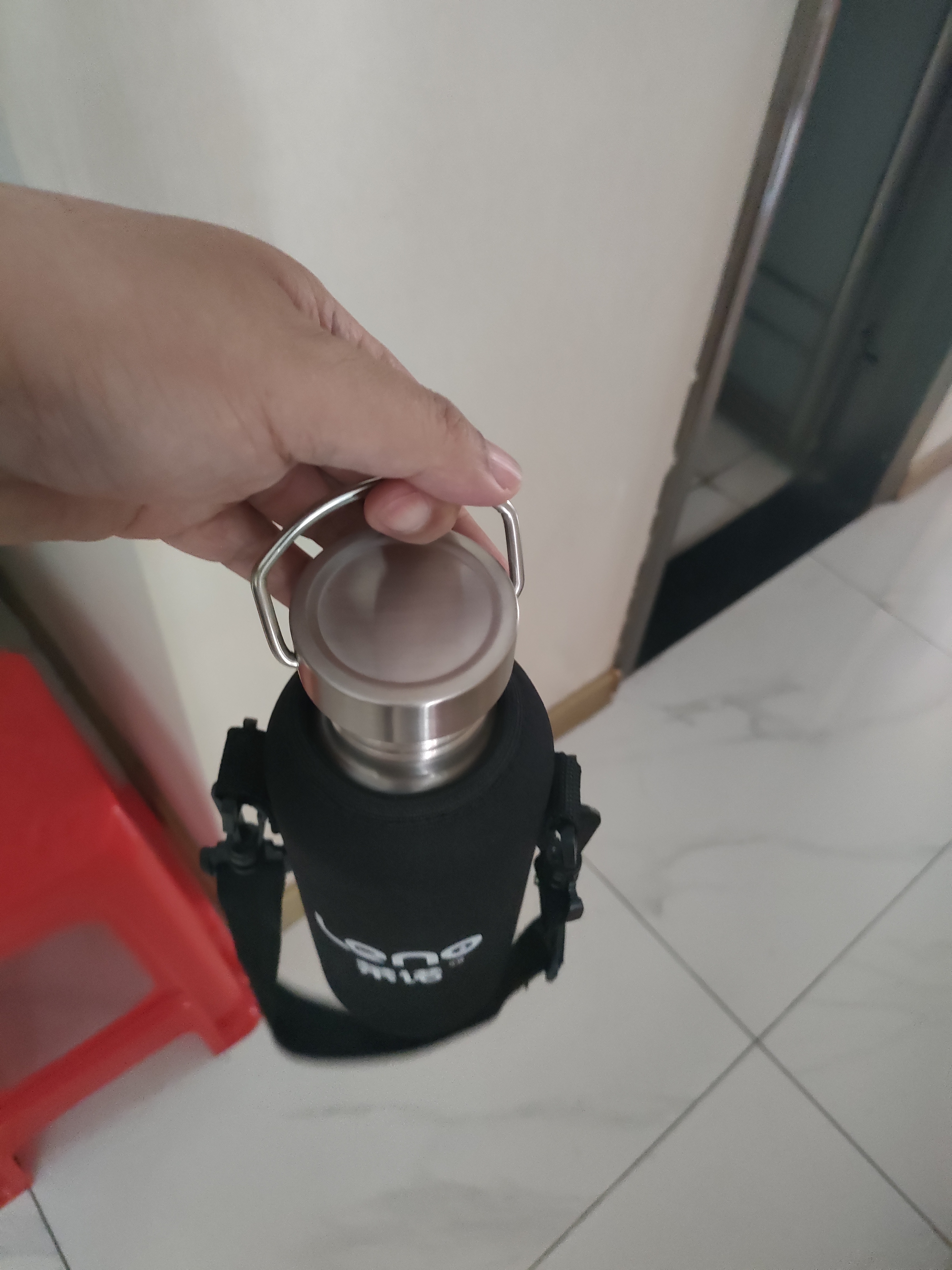 莱诺水杯茶杯316不锈钢单层加厚不保温杯大容量户外便携骑行全钢水杯 【316全钢】1000ml 实拍图
