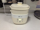 小熊（Bear）煮蛋器 蒸蛋器 温泉蛋机 智能定时自动断电 煮鸡蛋神器溏心蛋茶叶蛋 小型蒸锅早餐一体机ZDQ-T10Y2 实拍图