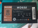 航嘉（Huntkey）WD650铜牌650W电脑电源（80PLUS铜牌/单路50A/全电压/LLC+SR+DC-DC/智能温控） 实拍图