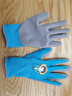 寿禾 儿童园艺手套劳保花园户外耐磨防护手套 园艺儿童防护手套蓝色 实拍图