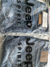 JEEP SPIRIT吉普牛仔裤男宽松春夏季男士直筒裤微弹休闲裤 磨白蓝色 33 实拍图