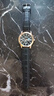 正品男士手表高档休闲石英表简约气质男表皮带高颜值罗马时尚腕表 黑色运动款 实拍图