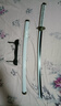 古羽航海贼王索隆三刀竹木刀金属动漫男生cosplay武士道具模型玩具刀 和道一文字（竹制刀身） 附带刀架 实拍图