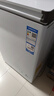 海尔（Haier）100L单温冰柜小型家用小冰柜减霜一级能效冷藏冷冻转换深冷冷柜小冰箱BC/BD-100GHW9D价保618 实拍图