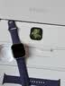 Apple/苹果 Watch S11 智能手表GPS+蜂窝款46毫米银色铝金属表壳雾紫色运动型表带M/L MFDL4CH/B 实拍图