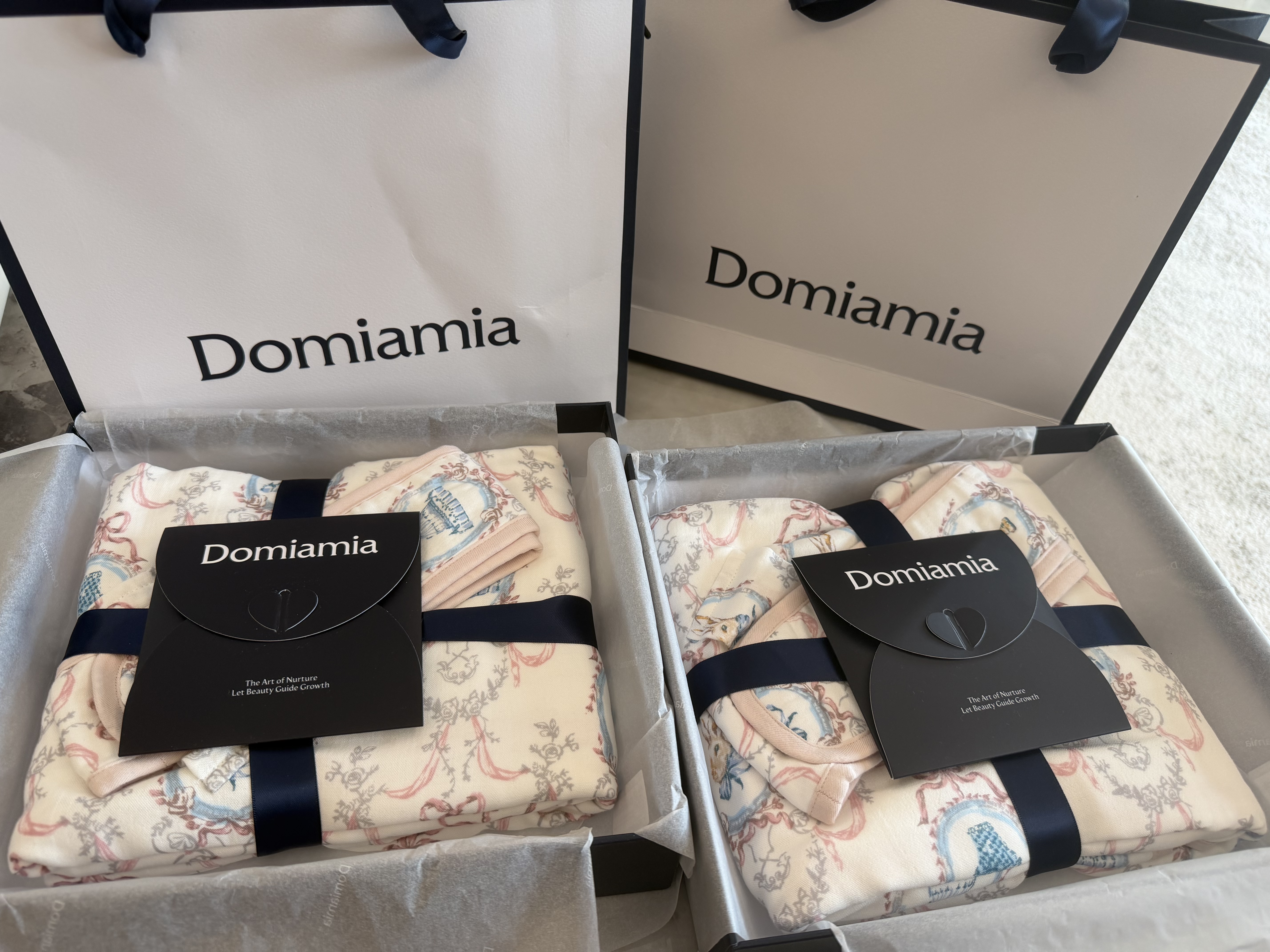 DOMIAMIA婴儿包被新生儿抱被婴儿包巾防惊跳春秋纱布包单初生襁褓 实拍图