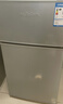 新飞冰箱小型租房用 一级能效冷 藏冷冻两用1-2人家用小冰箱 出租房双门电冰箱办公室两门 26年升级 38A一级能效【保温升级】银色 实拍图