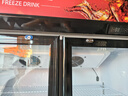 新飞 （Frestec）展示柜冷藏保鲜柜酒水饮料冰柜双开门冷藏柜酒店冷藏保鲜柜超市直冷玻璃门风冷无霜冰箱立式冷柜 小双门黑红588L【4D风冷无霜】1米 实拍图
