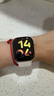 Apple/苹果 Watch S11 智能手表GPS款42毫米玫瑰金色铝金属表壳淡桃粉色运动型表带S/M MEUN4CH/B 实拍图