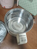 小熊（Bear）电煮锅1-2人用 宿舍小电锅 可煮饭多功能泡面锅 0涂层不锈钢家用电热锅1.7L 配蒸笼 DRG-N17R3 实拍图
