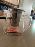 暮云泡茶壶加厚玻璃茶壶大容量办公室茶具养生高硼硅耐高温 450ml 实拍图
