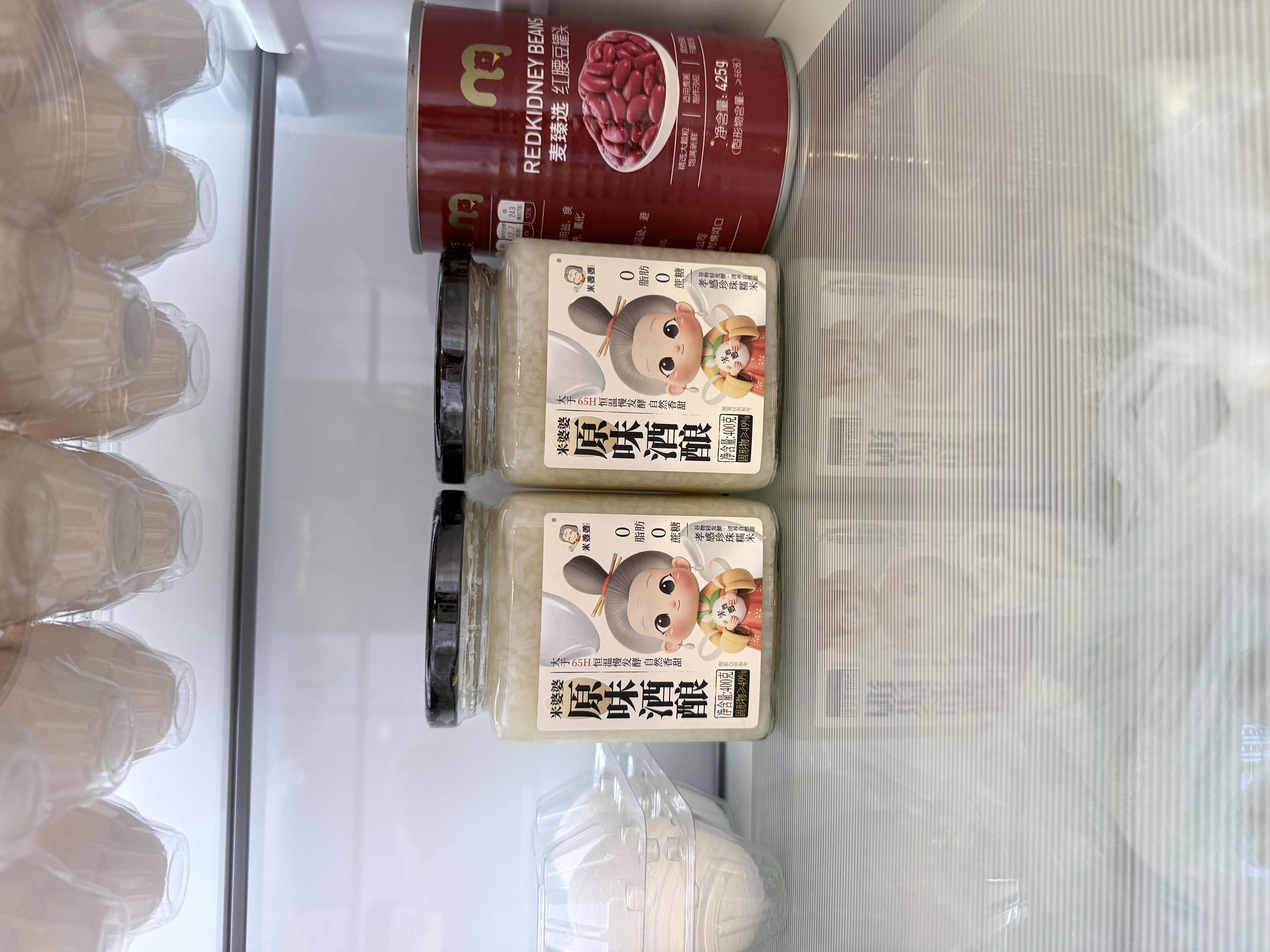 米婆婆原味酒酿400g*1罐酒酿酒糟0脂肪孝感糯米酒汁小罐即食 实拍图