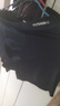 海澜之家（HLA）男士内裤男抗菌100%纯棉冰丝春夏季男生短裤四角平角大码裤衩裤头 【100%纯棉】15A抗菌-深灰/宝蓝/黑色 3条 2XL 180/105(150-170斤) 实拍图