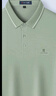 梦特娇（MONTAGUT）夏季男Polo衫短袖含桑蚕丝云感透气中青年休闲T恤 豆绿 XL 实拍图