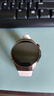 华为HUAWEI WATCH 5 42mm高端款烁金色904L不锈钢表壳星云杏素皮复合表带eSIM通话手表 实拍图