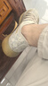 蕉内（Bananain）银皮301S袜子男士商务休闲精梳棉10A抗菌防臭船袜短中长筒夏季5双 【船袜】纯黑*2+乌灰*2+中冷灰 均码 实拍图