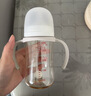 贝亲（Pigeon）PPSU双把手防胀气奶瓶240ml 猫头鹰 L号奶嘴 6月+ AA221 实拍图
