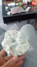 爆品蓝白波点大肠发圈少女心发饰 蓝白+波点 共2个 实拍图