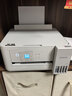 爱普生（EPSON）【6代新品】L4356墨仓式彩色无线AI学习打印机一体机家用/办公  L4266升级版(自动双面 液晶屏 白) 实拍图
